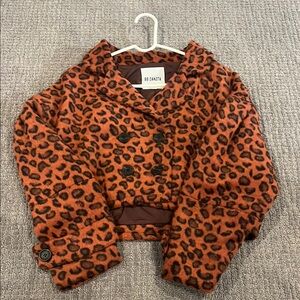 BB Dakota Leopard Print Jacket
